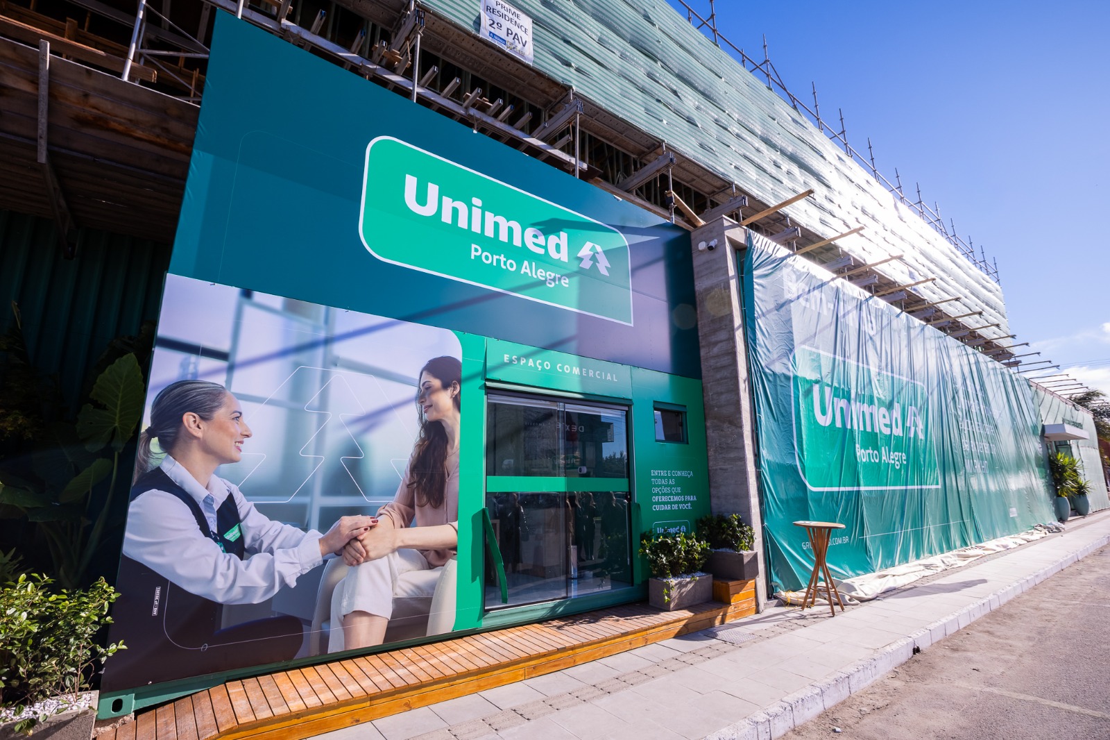 Evento marca começo da Parceria entre Unimed Porto Alegre e Markho Life Complex, em Capão da Canoa